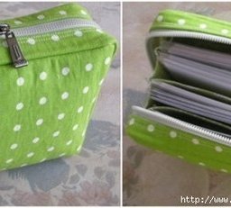 ​Удобная косметичка-органайзер своими руками