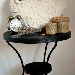 Декоративная подушка из старого свитера