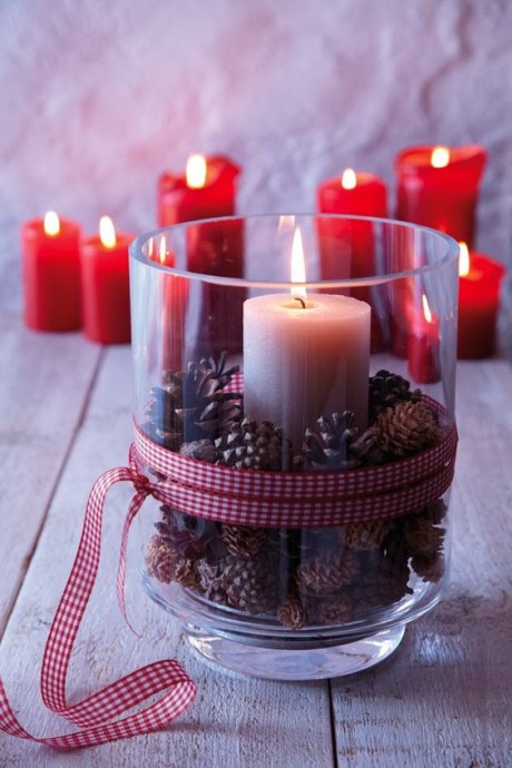 Идея для декора свечей