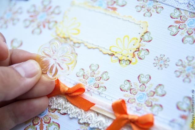 Блокнот на кольцах с твердой обложкой