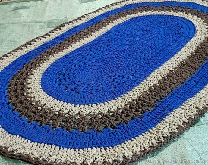 Коврик из старой одежды Коврик из старой одежды