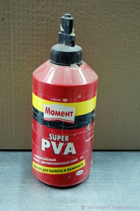 Сборка заготовок для декупажа