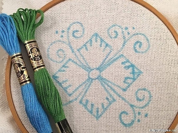 Красивая вышивка: мастер-класс
