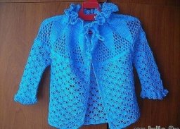 ​Восхитительный жакетик крючком