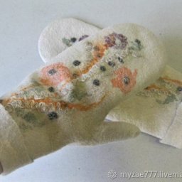 Валяние варежек