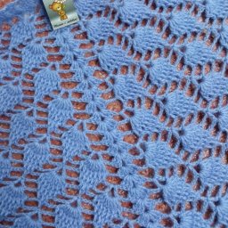 Шали: узоры крючком