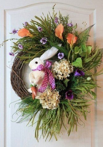 Пасхальные веночки: идеи