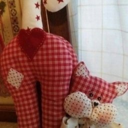 ​Шьём интерьерных котиков