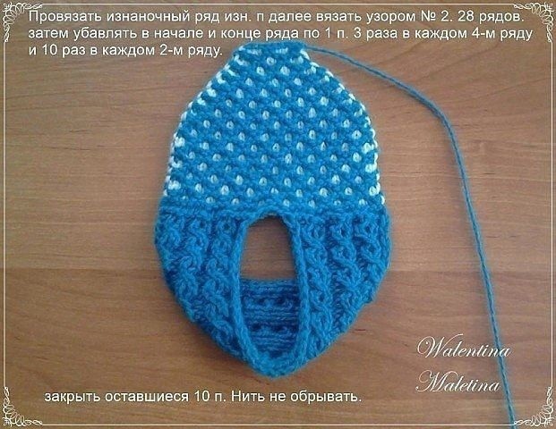 Тапочки спицами: мастер-класс Тапочки спицами: мастер-класс