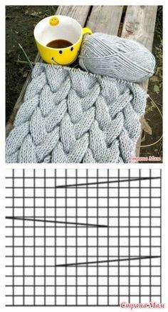 Узоры спицами