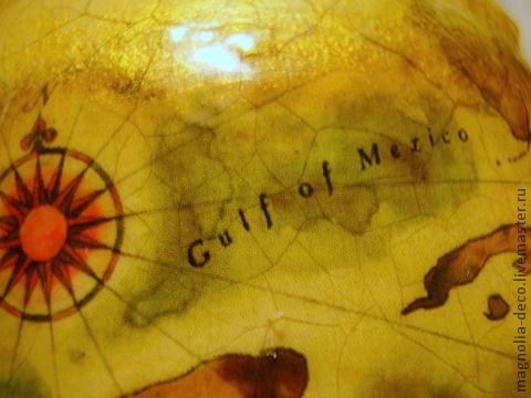 Декорирование бутылки "В поисках забытых сокровищ"