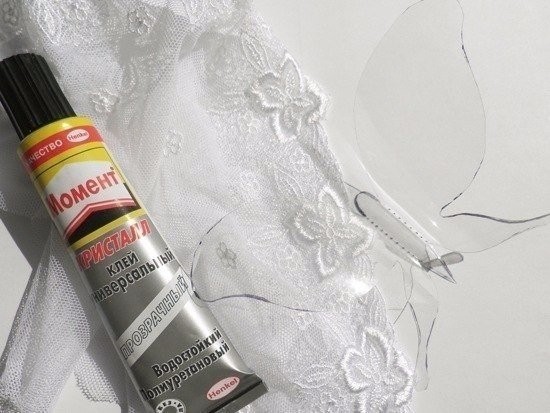 Бабочка из пластиковой бутылки