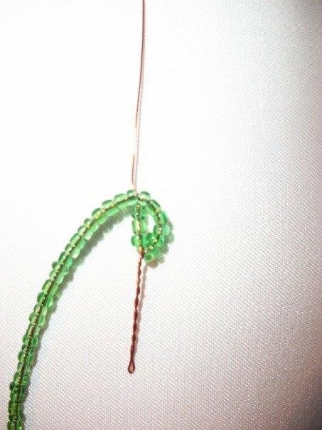 Кактус из бисера