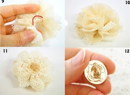 Красивая кружевная резинка своими руками Красивая кружевная резинка своими руками