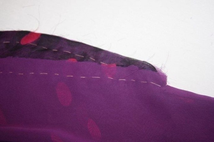 Вшиваем молнию в изделие из шифона: тонкости и особенности