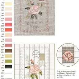 Отличные схемы для любителей вышивки