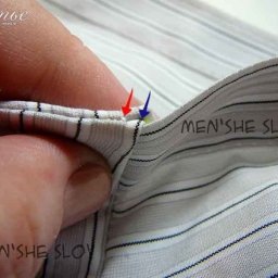 Рубашечный воротник на стойке