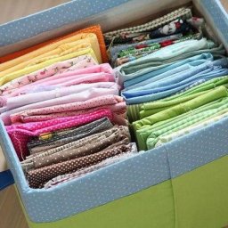 Коробка для хранения тканей