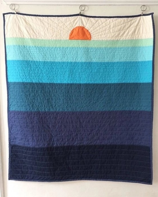 Лоскутные одеяла "Рассветы и закаты"