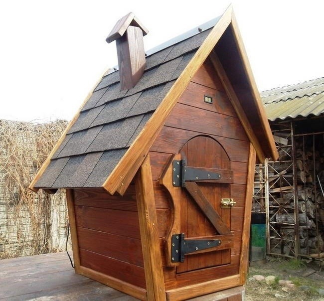 Самодельный коптильный домик на дачу