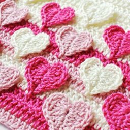 ​Мотив с сердечками