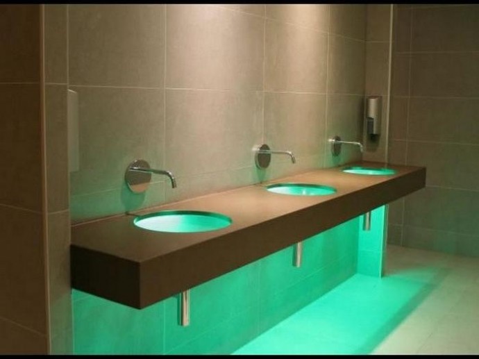 ​Раковина со светодиодной подсветкой