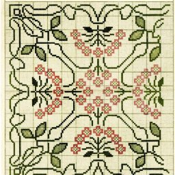 Раритетная подборка схем для вышивки крестиком
