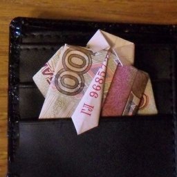 ​Рубашка из денежной купюры