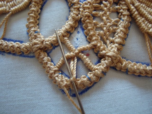 Румынское шнурковое кружево: мастер-класс