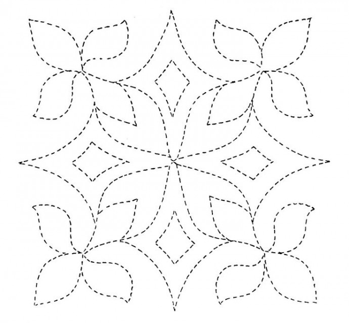 Шаблоны для сашико вышивки