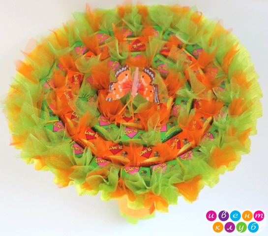 Букет из жевательных резинок