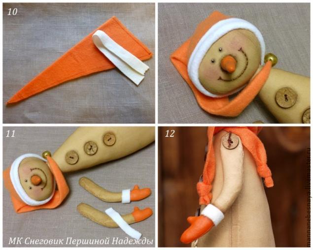 Кофейный Снеговичок