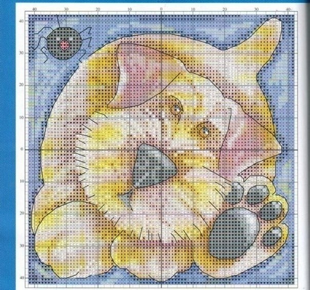 Забавная вышивка для подушек