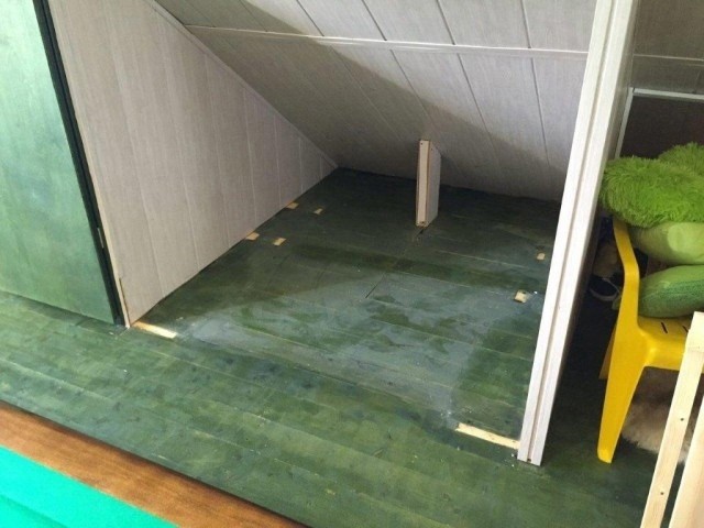 Оригинальная раздвижная двуспальная кровать своими руками