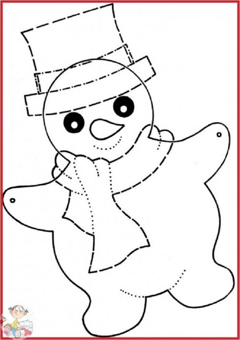 Новогодняя гирлянда с помпонами