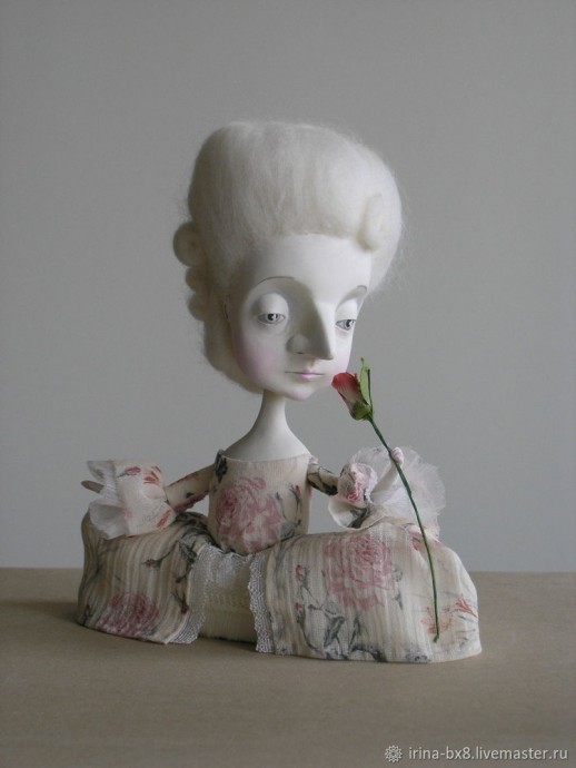 Интерьерная кукла Розочка