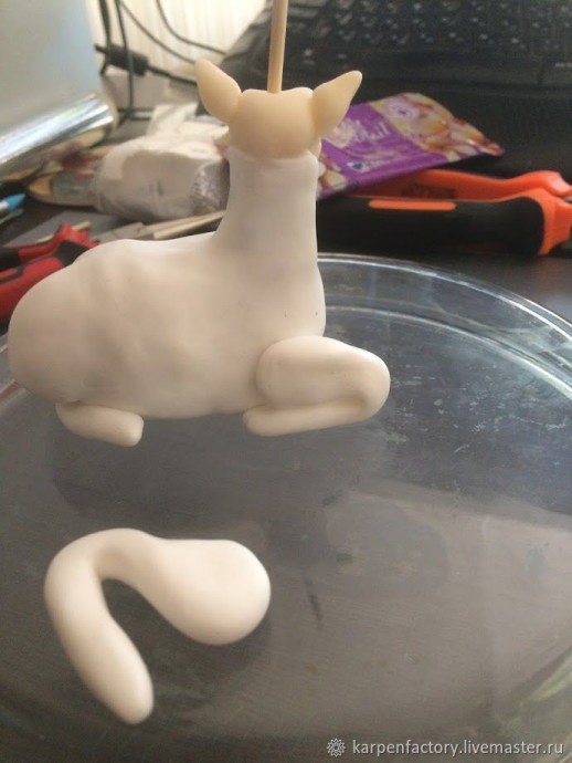 Подставка для украшений в виде оленя