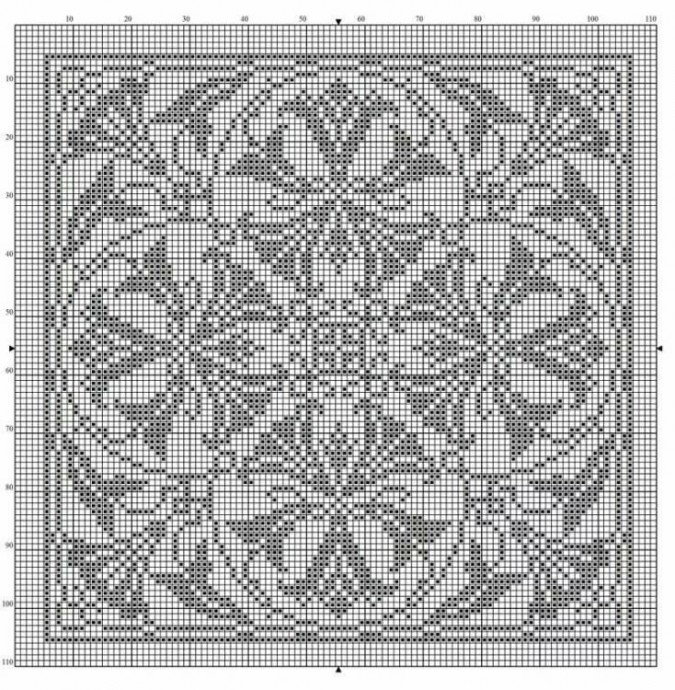 Мотивы для жаккарда