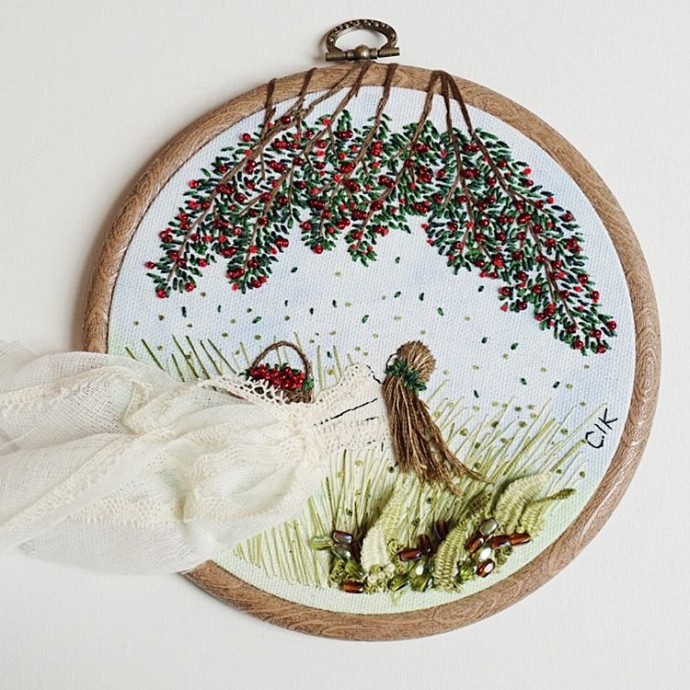 Объемная вышивка без границ: идеи