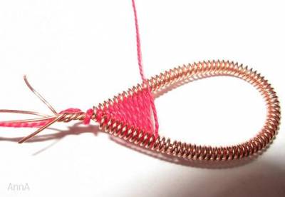 Оригинальные цветочки в технике ганутель