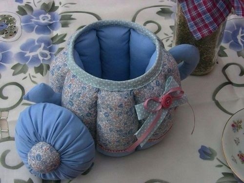 ​Текстильные грелки на чайники и чашки