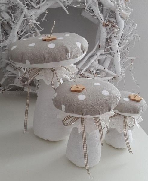 ​Грибочки из ткани