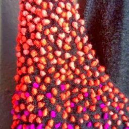 Вышивка французскими узелками