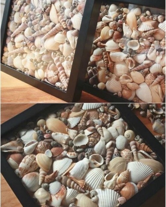 Декор из ракушек