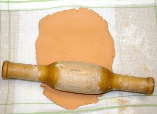 Панно из соленого теста