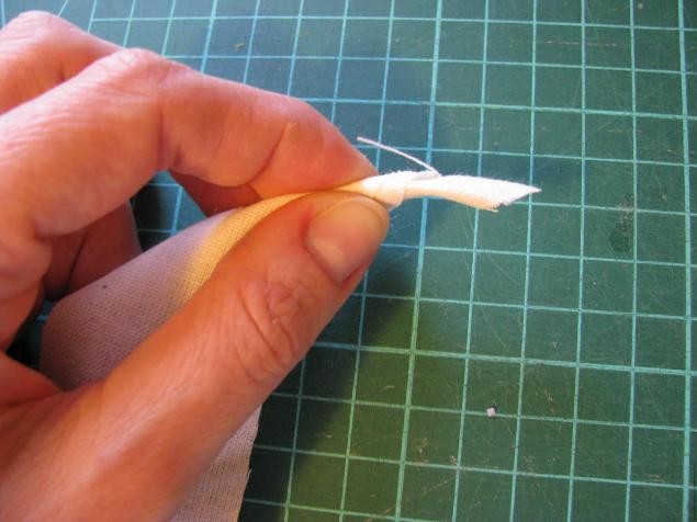 Делаем текстильный цветок быстро