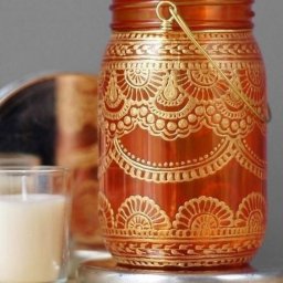 Очень красивые работы с точечной росписью