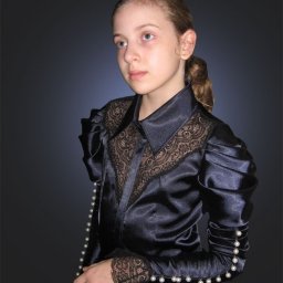 Рукав с драпировками