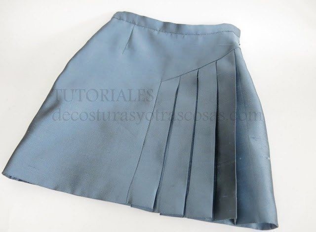 ​Моделирование фигурной юбки со складками