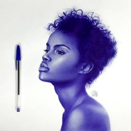 Рисунки шариковой ручкой